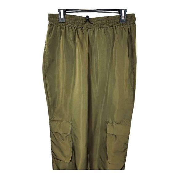 Nasty Gal Cargo Back There High-Waisted Drawstring Pants NWT - Picture 9 of 12